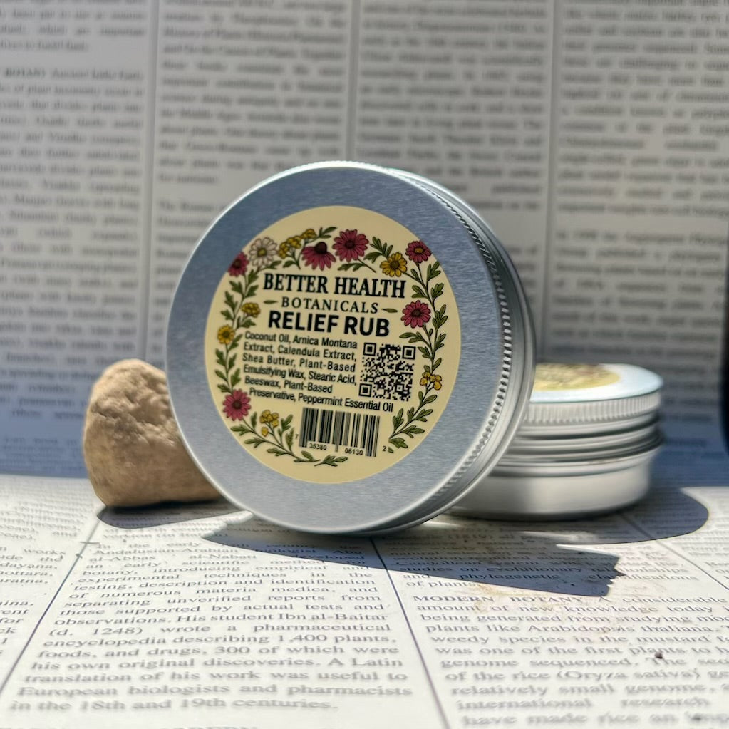 Relief Rub for Muscles and Joints
