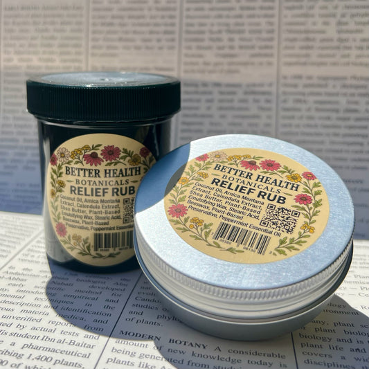 Relief Rub for Muscles and Joints