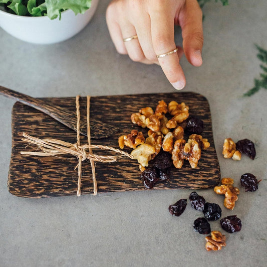 Palm Wood Serving Dish
